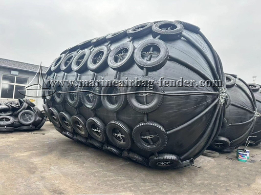 Resistenza all'invecchiamento Fender pneumatico in gomma facile gonfiabile flange inossidabile Standard ISO17357