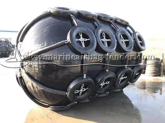 Fenders in gomma per navi di tipo Sling a tenacia flessibile per applicazioni lisce da nave a nave