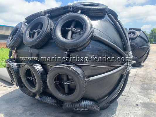 Fender di gomma pneumatica economica, Yokohama Marine Fenders