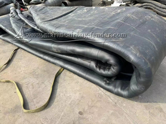 Pallone di gomma gonfiabile personalizzato, airbag di gomma per il lancio rapido delle navi.