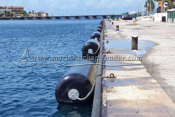 Fender di schiuma EVA cilindrica riempito di poliuretano rivestito di schiuma marina