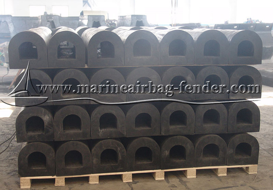 Fenders in gomma nero D di taglia personalizzata Fenders marine estrusi