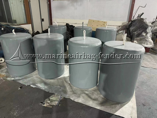 Buia offshore EVA spuma sfera Fender PU rivestimento pelle Sbarco ormeggio