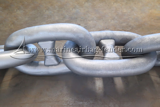 Catena di ormeggio a legame lungo saldata in metallo U1 U2 U3 Grado personalizzato