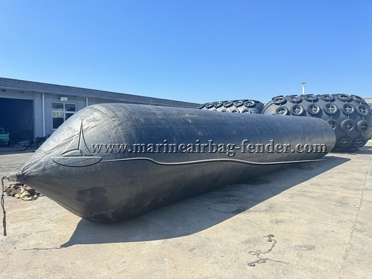 Pallone di gomma gonfiabile personalizzato, airbag di gomma per il lancio rapido delle navi.