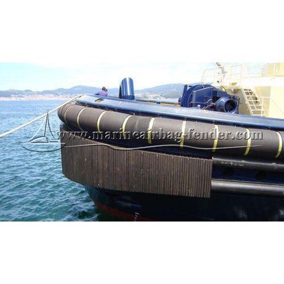 Fender in gomma marina resistente alle intemperie / Fender per rimorchiatori con accessori in acciaio inossidabile
