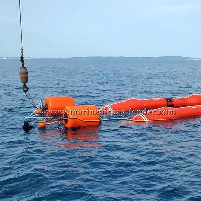 Boia marina cilindrica Boia oceanica personalizzata con pannelli solari / dati in tempo reale