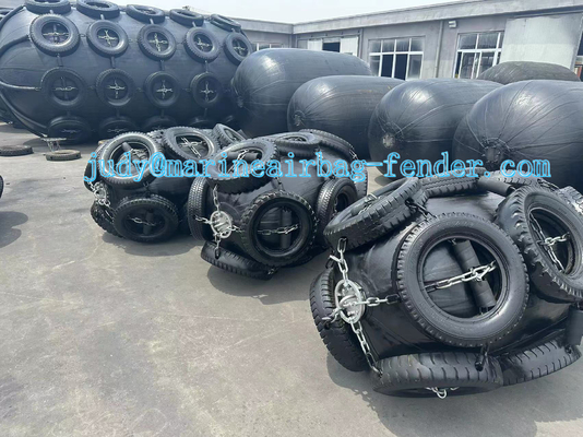 Fender di gomma gonfiabile ad alta resistenza per applicazioni offshore