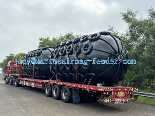 Fender di gomma gonfiabile ad alta resistenza per applicazioni offshore