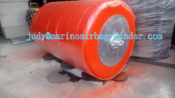 Densità 30-120 kg/m3 EVA Fender di schiuma con rete di catena di pneumatici e materiale esterno poliurea